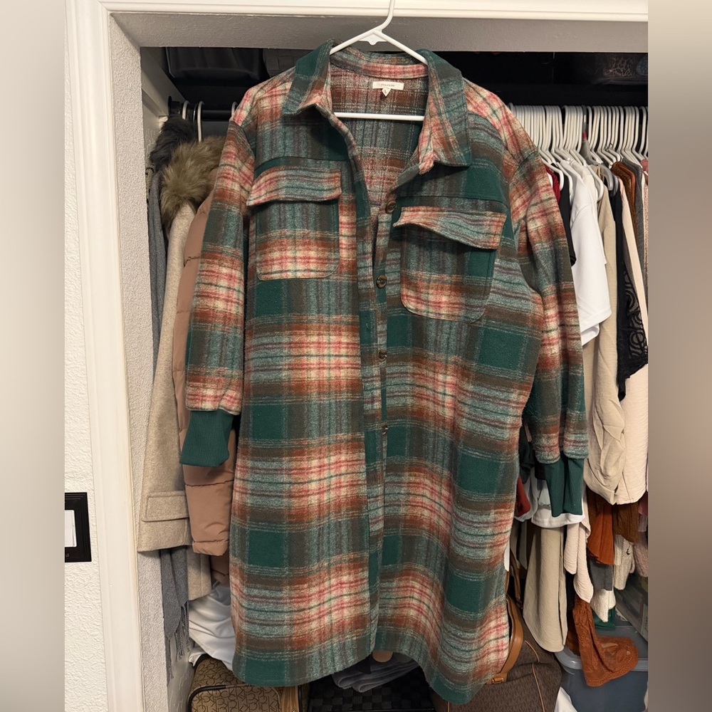 Maurices Multicolor Plaid Dress